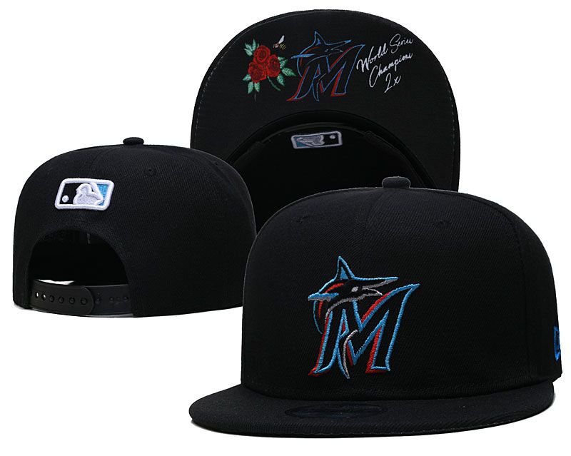 2022 MLB Miami Marlins Hat YS0927->mlb hats->Sports Caps
